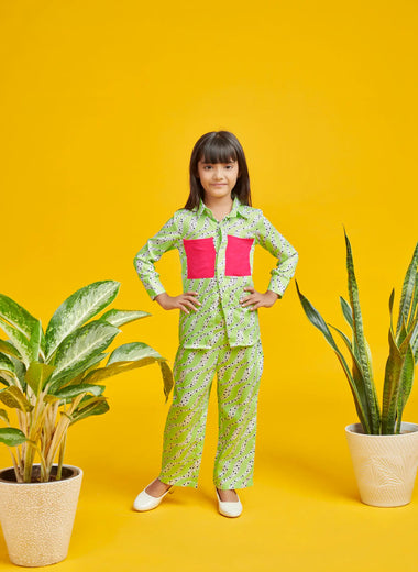 Hot Pink Pockets Cord Set