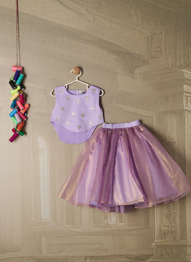 PURPLE SHIMMER TISSUE LENGHA