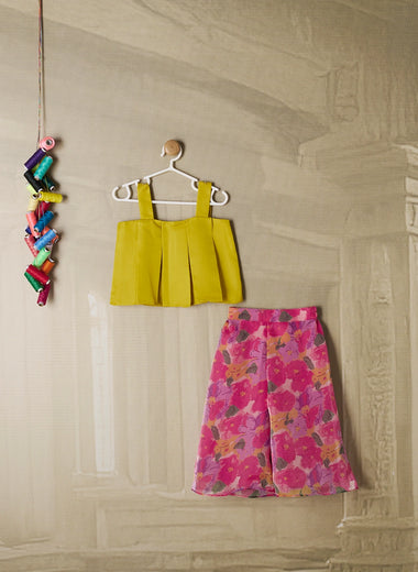 FLORAL PRINTED PALAZZO SET