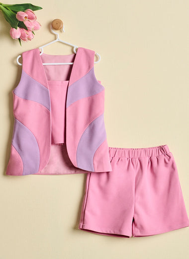 FLAMINGO BLAZER CORD SET