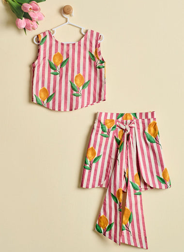 CITRUS STRIPES CORD SET