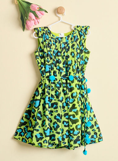 NEON JUNGLE DRESS