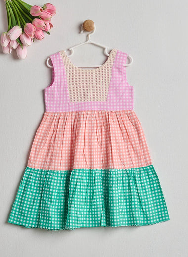 CANDY CHECK DRESS