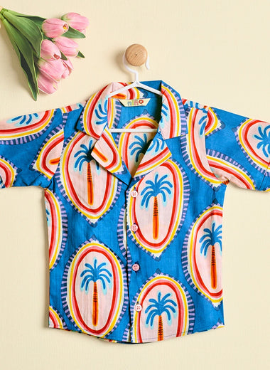 BLUE ISLAND HARVEST SHIRT