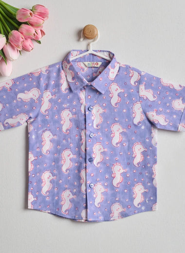 CUTE SEA HORSE SHIRT