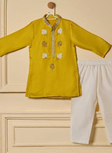 Mustard Royale Kurta Set