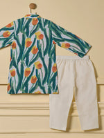 Gulmohar Bloom Kurta Set