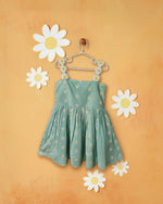 Sea green & Lace summer dress