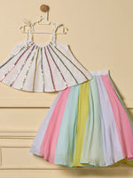 Rainbow Dreams Skirt Set