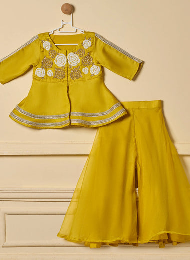 Haldi Glow Palazzo Set