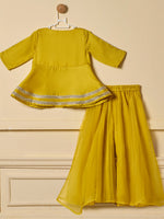 Haldi Glow Palazzo Set