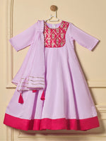 Gulabi Sitara Anarkali