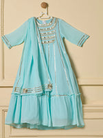 Noor Aqua Lehenga Set