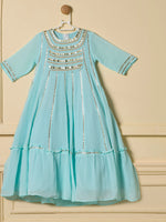 Noor Aqua Lehenga Set