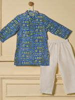 Neel Aangan Kurta Set