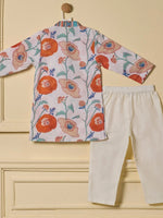 Gulnaar Floral Kurta Set