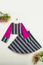 BLACK STRIPED LENGHA