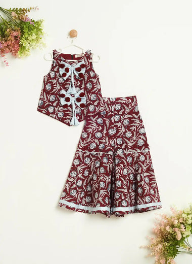 POM POM SHARARA SET