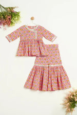 GENDA FLOWER SHARARA SET