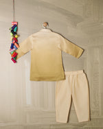 GOLDEN SHADED KURTA SET