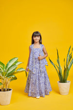 3Pc Scallop Jacket Lengha Set
