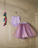 PURPLE SHIMMER TISSUE LENGHA