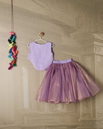 PURPLE SHIMMER TISSUE LENGHA