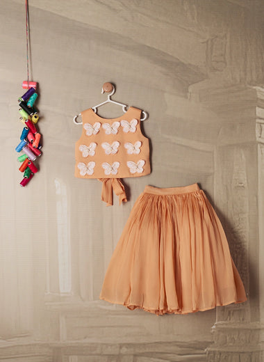 PEACH BUTTERFLY LEGNHA