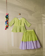 SCALLOP PEPLUM LENGHA