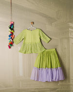 SCALLOP PEPLUM LENGHA