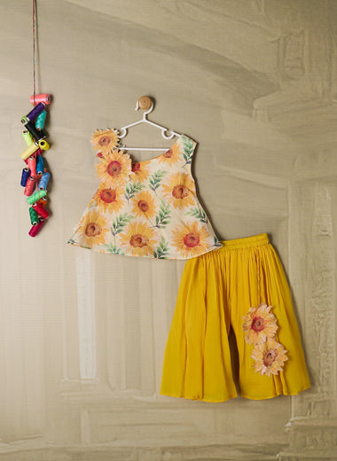 SUNFLOWER PALAZZO SET
