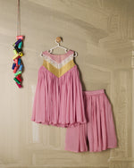 DUSTY PINK PALAZZO SET