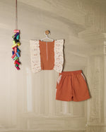 RUST DUAL SHADE HAKOBA CORD SET