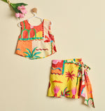 TROPICAL SKORT SET