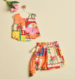 TROPICAL SKORT SET