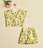 WAVE AND BLOOM CORD SET YELLOW