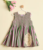 GARDEN STRIPES DRESS