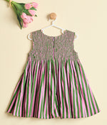 GARDEN STRIPES DRESS