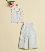 EVERYDAY STRIPES SCALLOP CORD SET