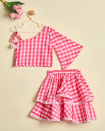 PINK REVIERA CHECKS