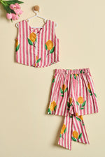 CITRUS STRIPES CORD SET