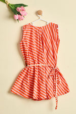 TANGERINE TWIRL DRESS