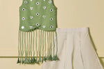 Olive Mirage Palazzo Set