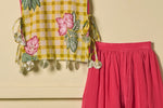 Pink Petal Gingham Set