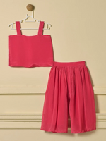 Pink Petal Gingham Set