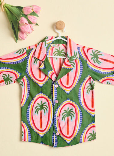 GREEN ISLAND HARVEST SHIRT