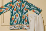 Gulmohar Bloom Kurta Set