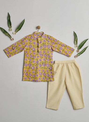 BASANT BLOOM KURTA