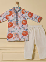 Gulnaar Floral Kurta Set