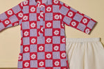 Ruby Bloom Kurta Set